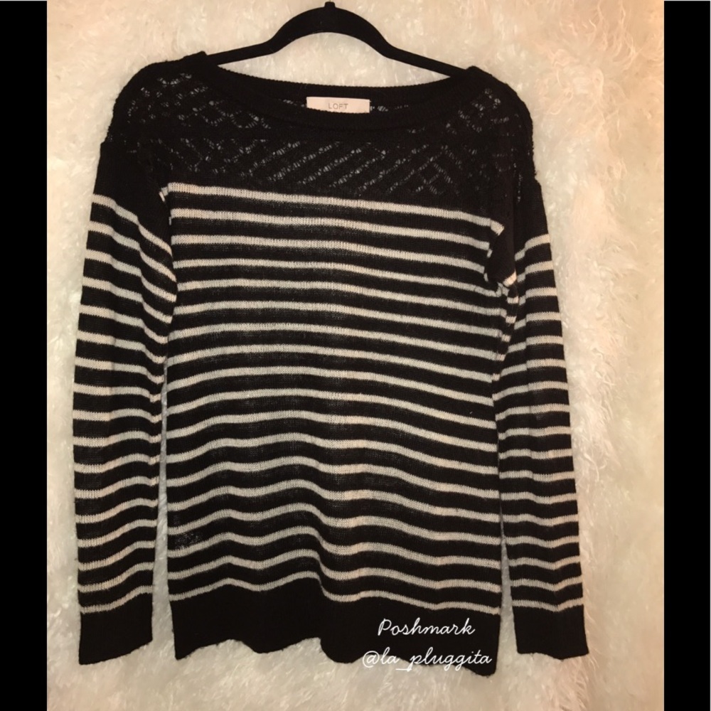 Ann Taylor Loft Striped Top